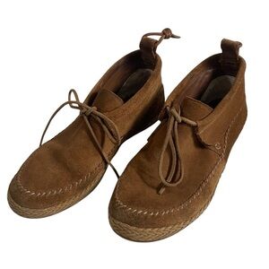UGG Chestnut Woodlyn Suede Moc Moccasin US 7.5